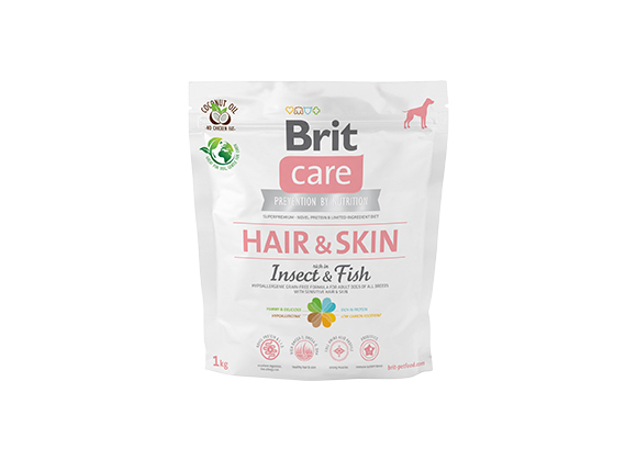 brit care grain free hair skin Insect & Fish sucha karma dla psa