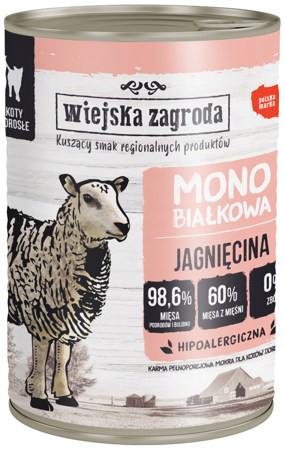 wiejska dolina karma dla psa monobiałkowa wołowina