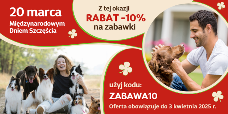 Szczęśliwy rabat na zabawki z okazji Międzynarodowego Dnia Szczęścia