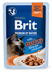 BRIT PREMIUM CAT KARMA DLA KOTA - z indykiem