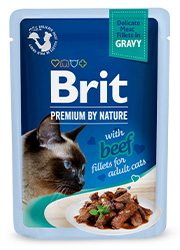 BRIT PREMIUM CAT KARMA DLA KOTA - z wołowiną