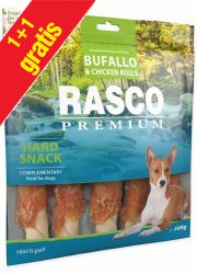 RASCO PREMIUM HARD SNACK BUFFALO / CHICKEN ROLLS przysmaki dla psa