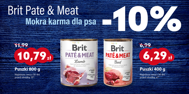 brit pate meat promocje styczniowe